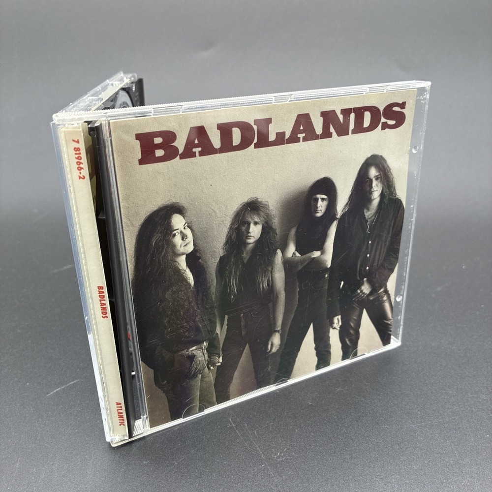 Badlands Self Titled CD Atlantic Records OOP Hard Rock Jake E. Lee Ray Gillen